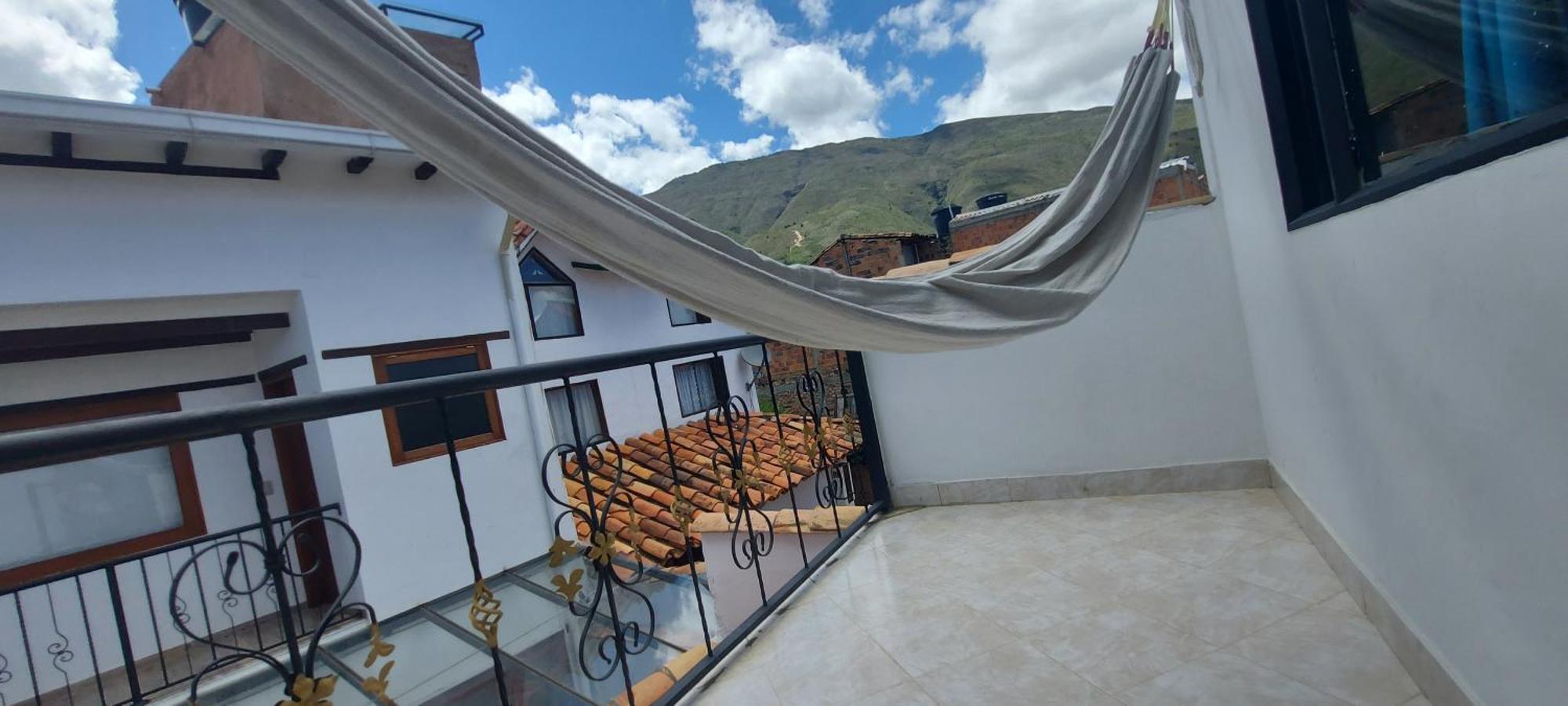 Family Host Hostel Villa de Leyva Rum bild